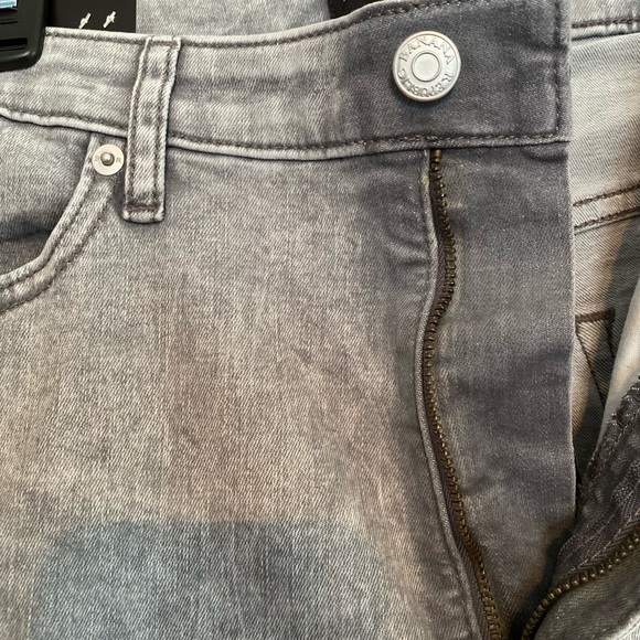 Banana Republic Grey Wash Skinny Jeans - Picture 3 of 11